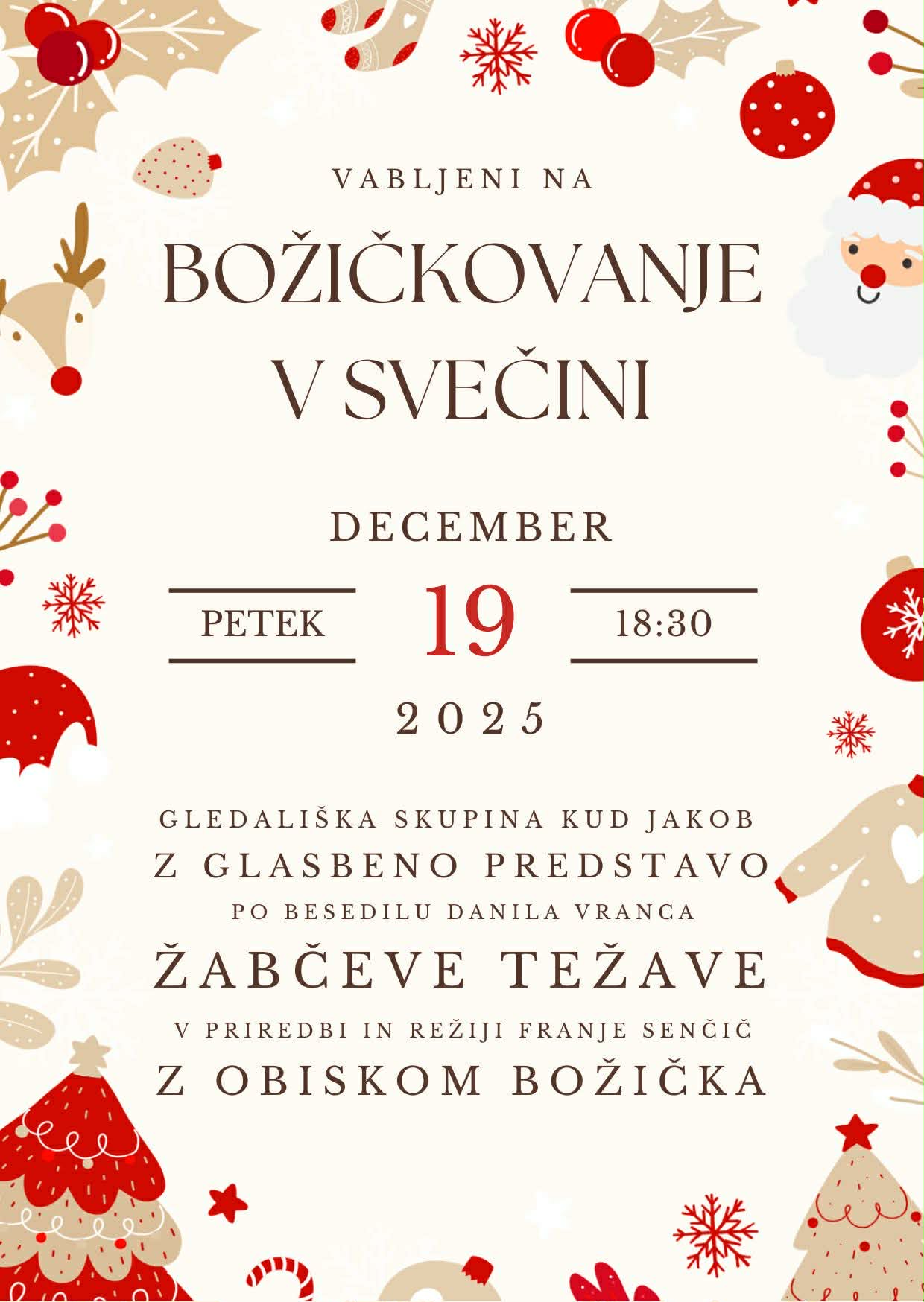 Božičkovanje Svečina